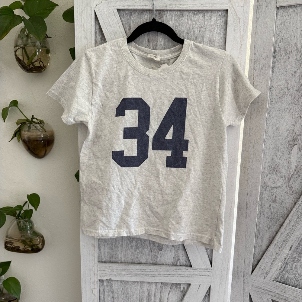 *John Galt for Brandy Melville Shirt with Navy Number Print